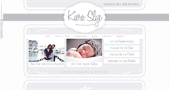 Desktop Screenshot of kieraslyephotography.com